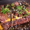 ハラミ大阪焼き（裏メニュー）｜焼肉酒家 傳々