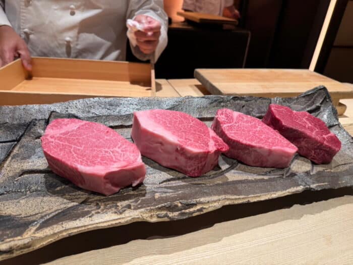 特産松阪牛長期飼育59ヶ月をたらふくいただく