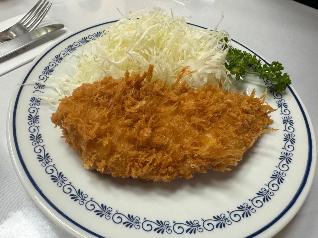 久しぶりに銀座洋食の老舗へ